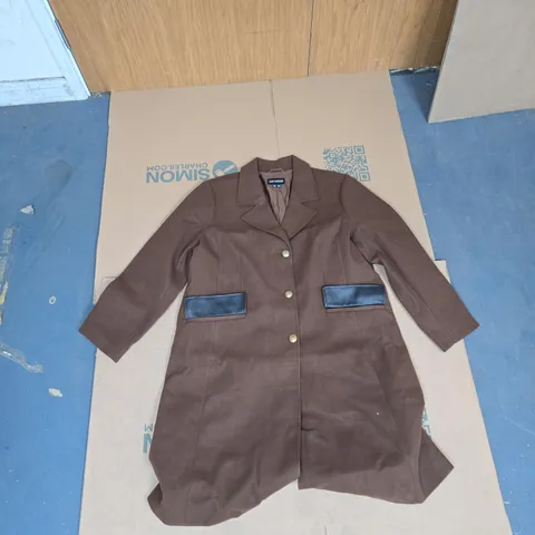 CENTIGRADE MEN'S BROWN COAT, 3XL