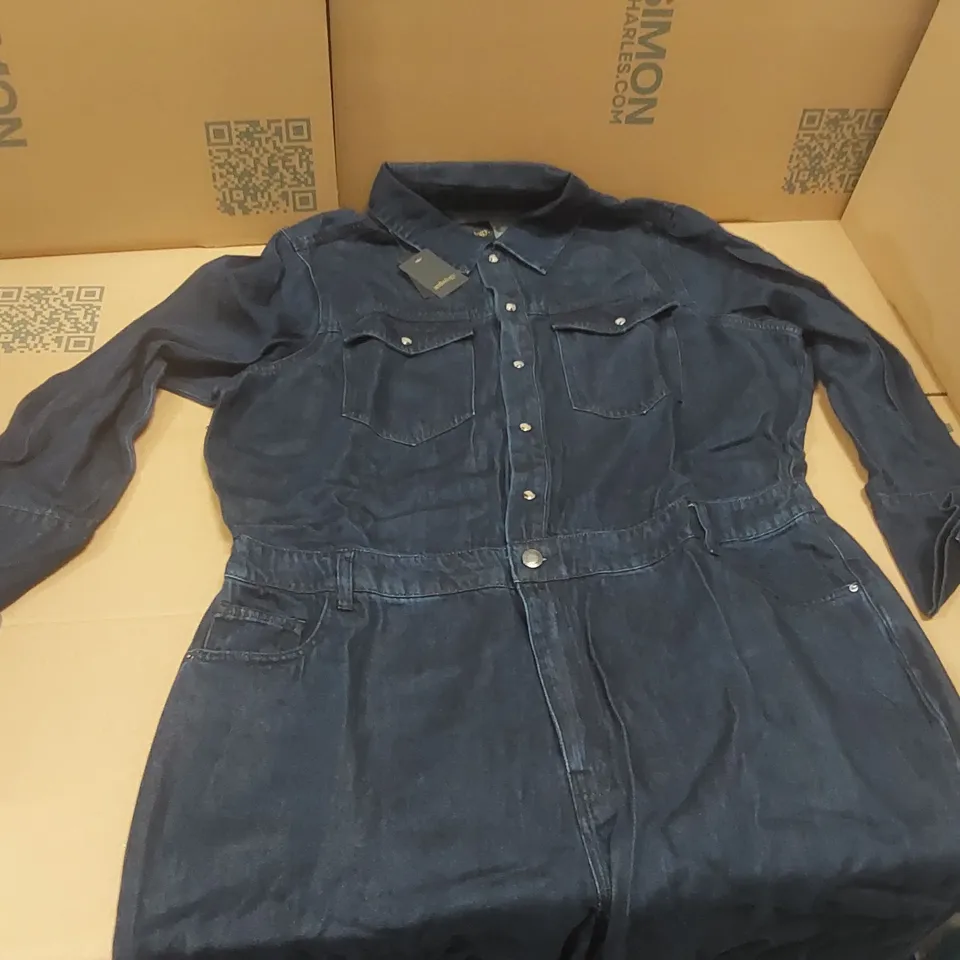 BOX CONTAINING APPROXIMATELY 6x BRAND NEW ANTHOLOGY INDIGO BOILERSUITS - SIZE 20