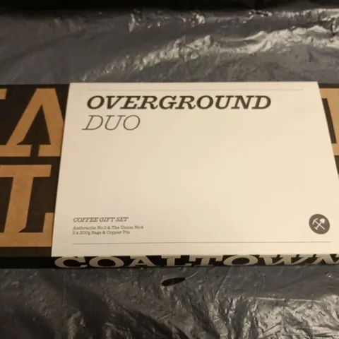 OVERGROUND DUO COFFEE GIFT SET