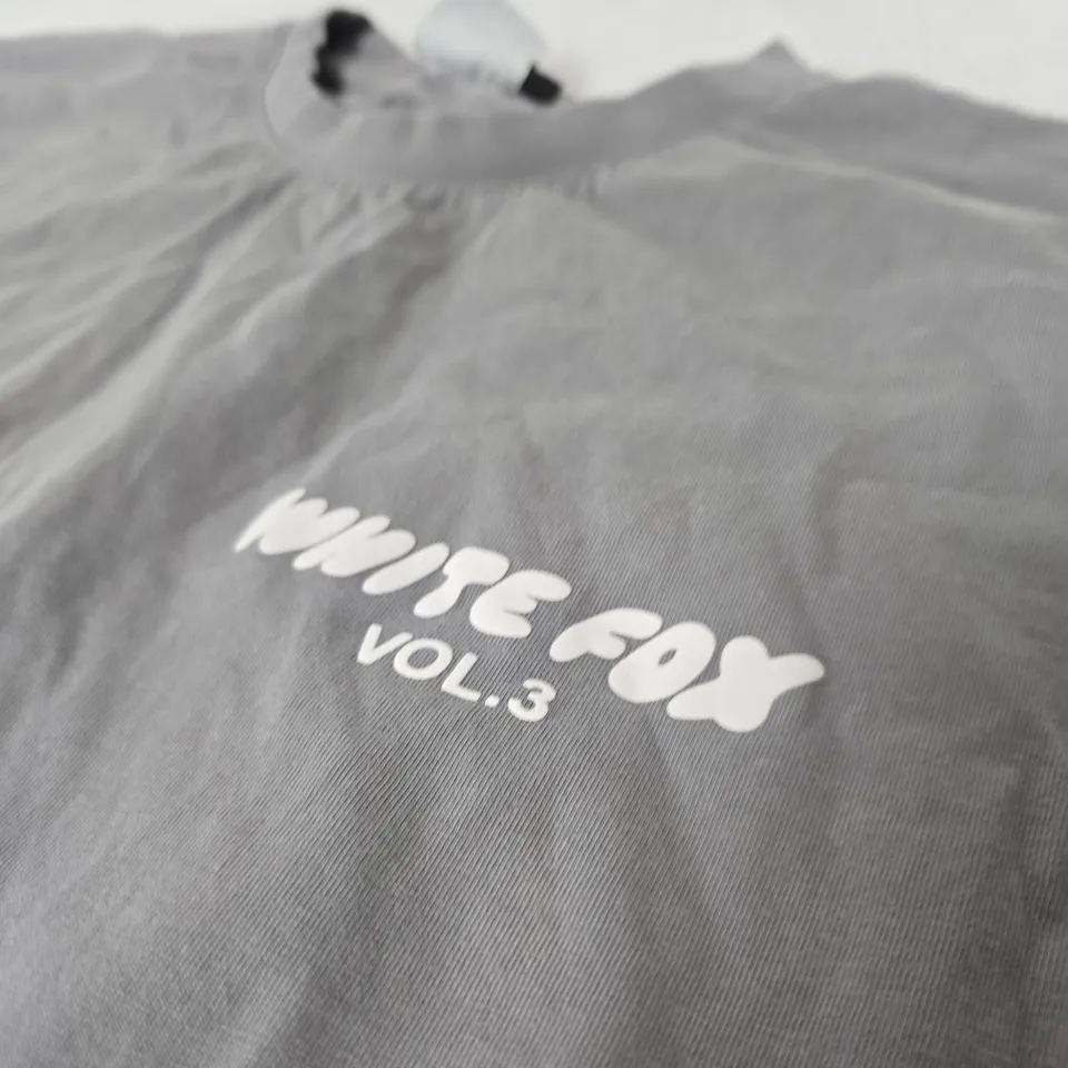 WHITE FOX T-SHIRT VOL.3 – GREY, XL