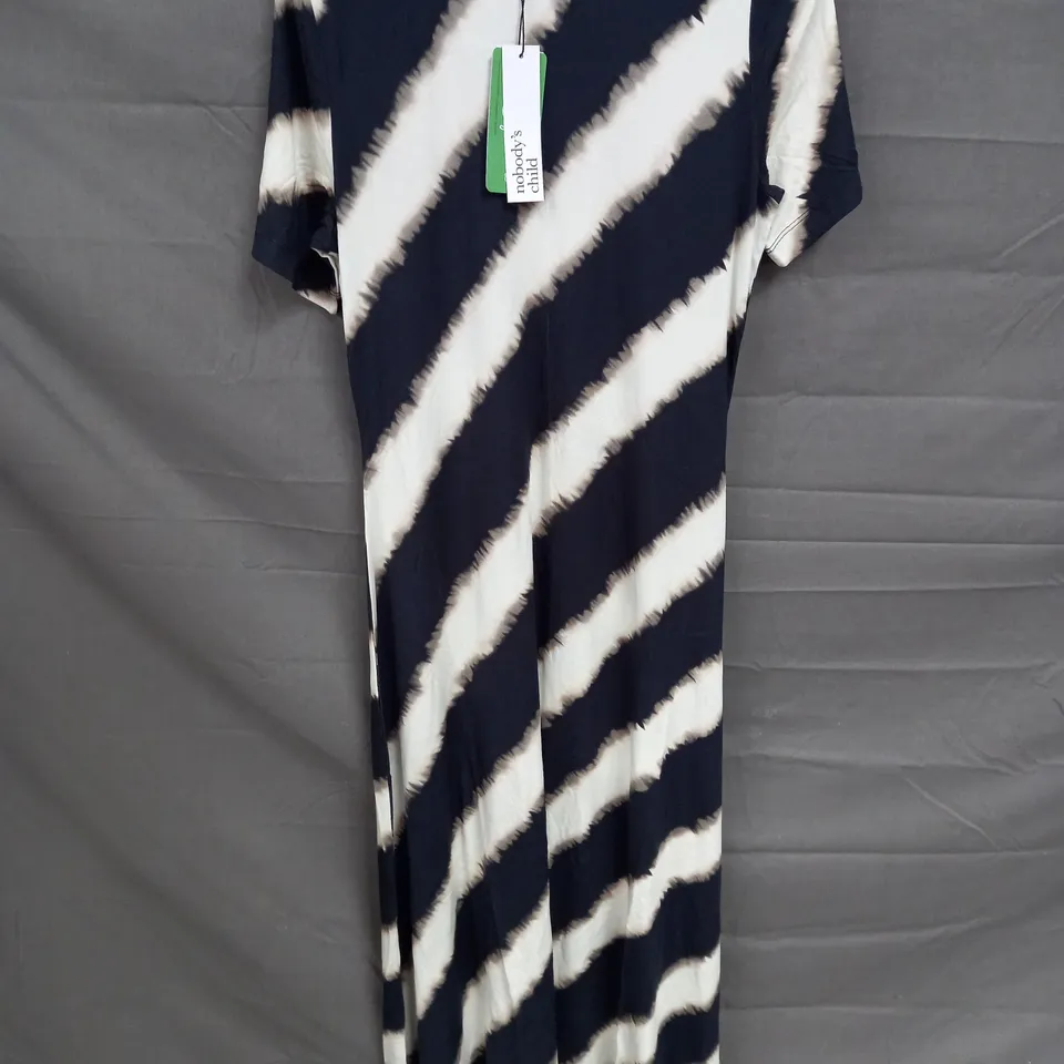 NOBODY'S CHILD JERSEY MIDAXI DRESS IN MULTI SIZE 12