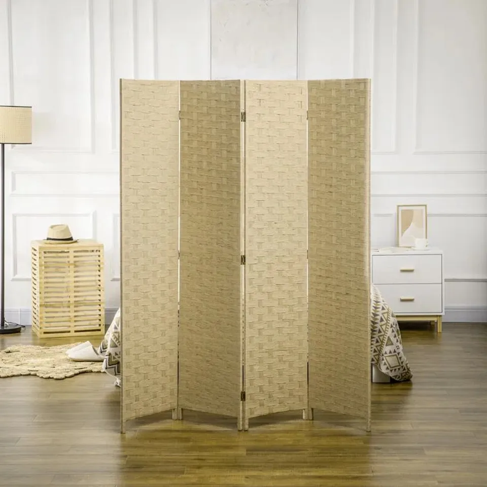 BOXED 159.5cm W X 169.5cm H SINGLE PANEL ROOM DIVIDER (1 BOX)