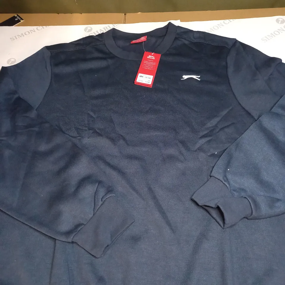 SLAZENGER NAVY SWEATSHIRT SIZE XXL