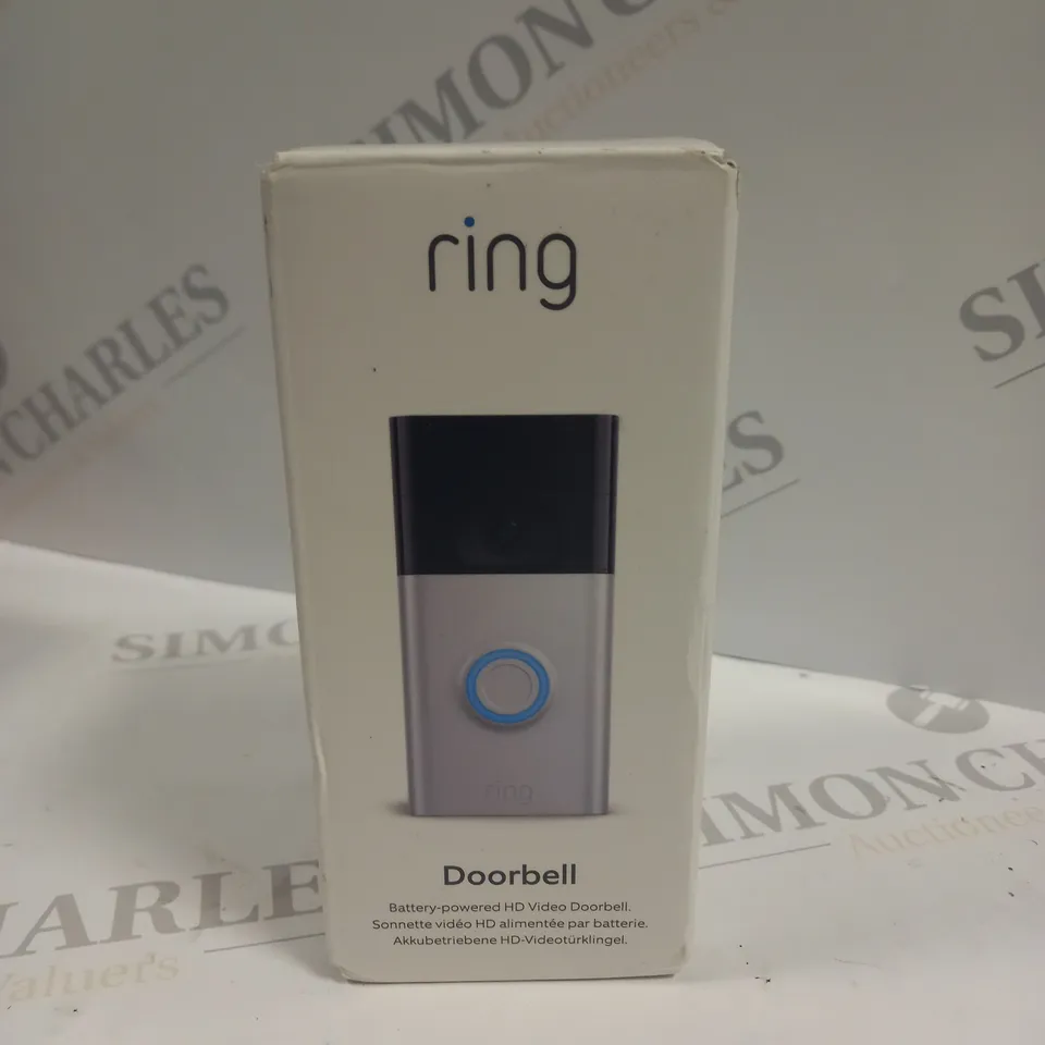 BOXED SEALED RING BATTERY POWERED HD VIDEO DOORBELL 