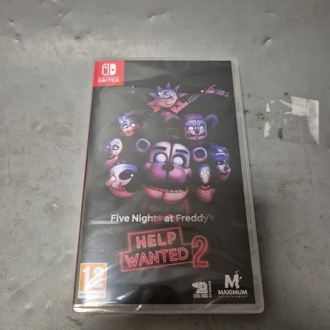 SEALED NINTENDO SWITCH FIVE NIGHT S AT FREDDYS HELP WANTED 2 