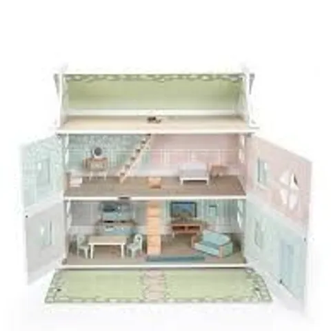 ACORN WOODEN DOLLHOUSE WITH FURNITURE