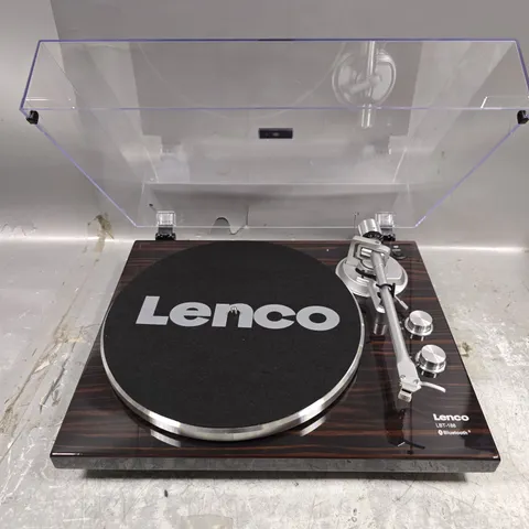 BOXED LENCO TURNTABLE WITH BLUETOOTH TRANSMISSION LBT-188WA V2