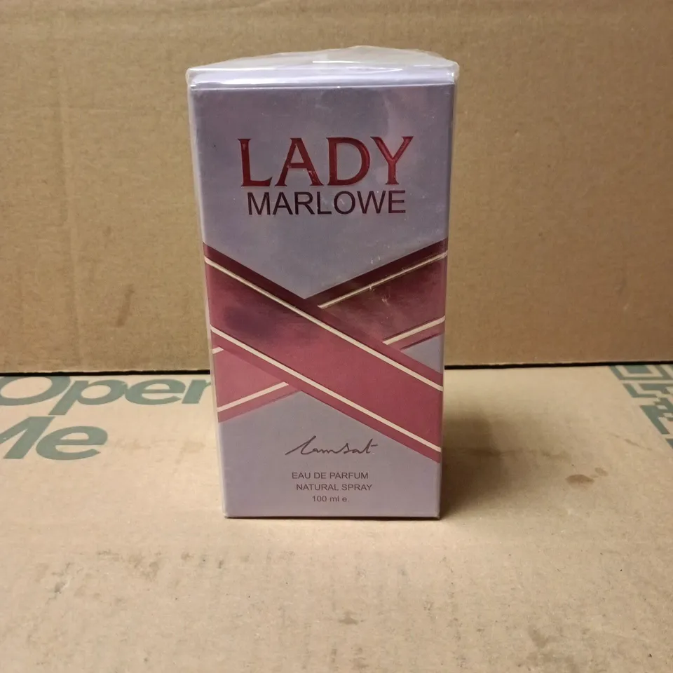 BOXED AND SEALED LADY MARLOWE LAMSAT 100ML EAU DE PARFUM