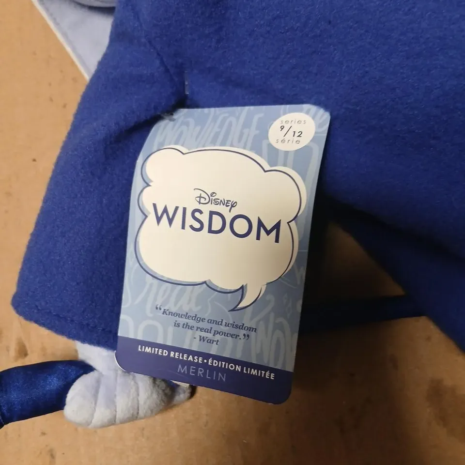 DISNEY WISDOM MERLIN PLUSH TOY – LIMITED EDITION 9/12