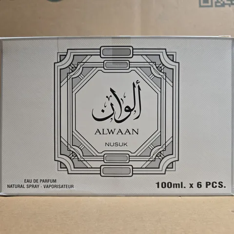 ALWAAN NUSUK EAU DE PARFUM - 6 X 100ML BOXED SET