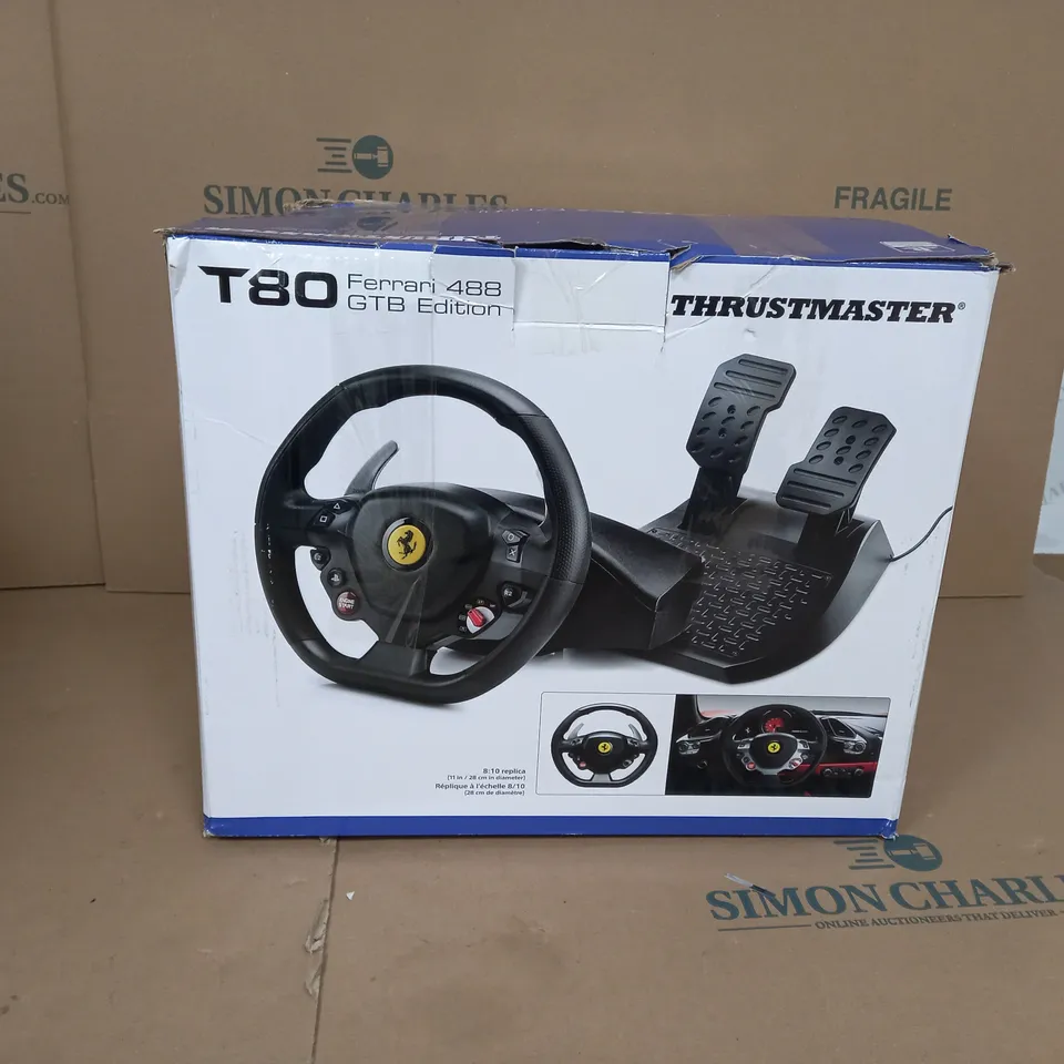 THRUSTMASTER T80 FERRARI 488 GTB EDITION RACE WHEEL