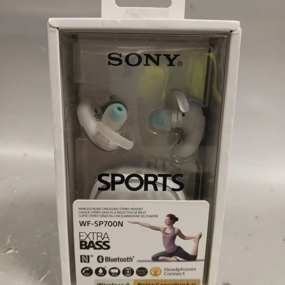 BOXED SONY WF-SP700N SPORTS WIRELESS EARPHONES 