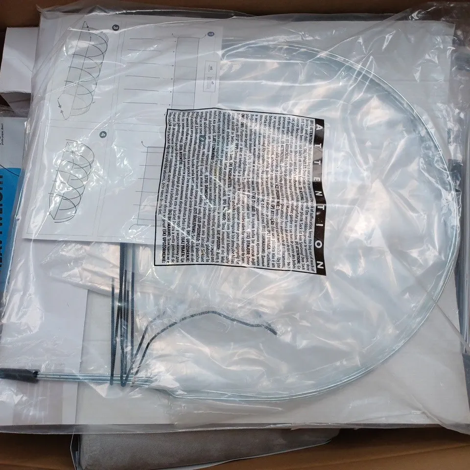 BOX OF APPROX 30 ASSORTED ITEMS TO INCLUDE - PRO GARDEN GREENHOUSE - SAGE KNOCK BOX - PILLOW PAD ECT
