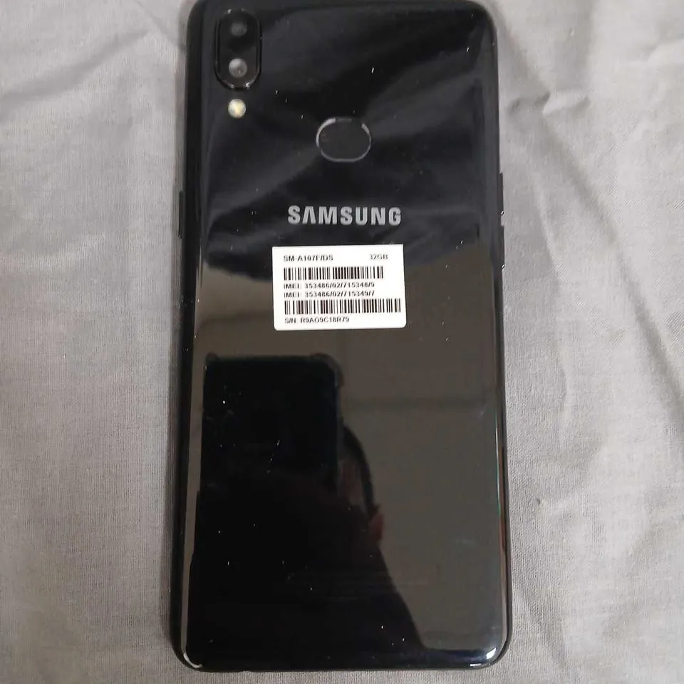 SAMSUNG GALAXY A10 SMARTPHONE – BLACK, DUAL REAR CAMERAS