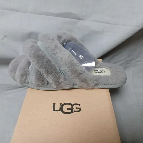 UGG SCUFFITA CHARCOAL SLIPPERS – WOMEN’S, UK 3 (US 5)