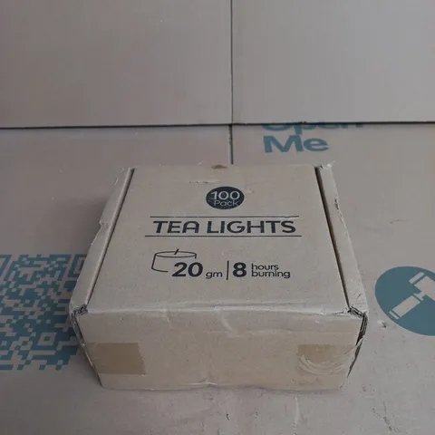 BOX OF APPROX 100 TEA LIGHTS