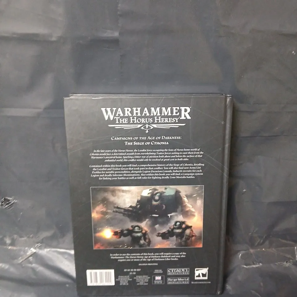WARHAMMER CAMPAIGNS OF THE AGE OF DARKNESS – THE SIEGE OF CTHONIA HARDBACK