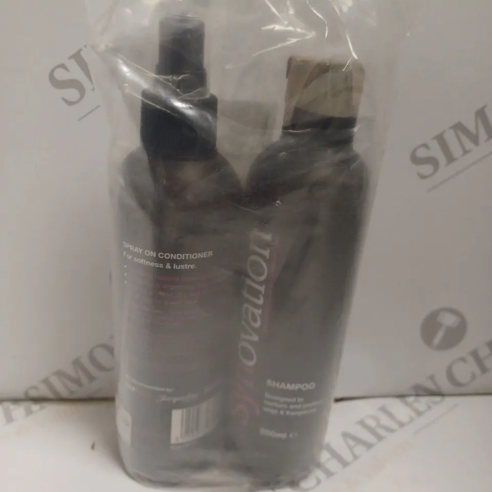 SYNOVATION WIG SHAMPOO AND SPRAY ON CONDITIONER FOR SYNTHETIC HAIR