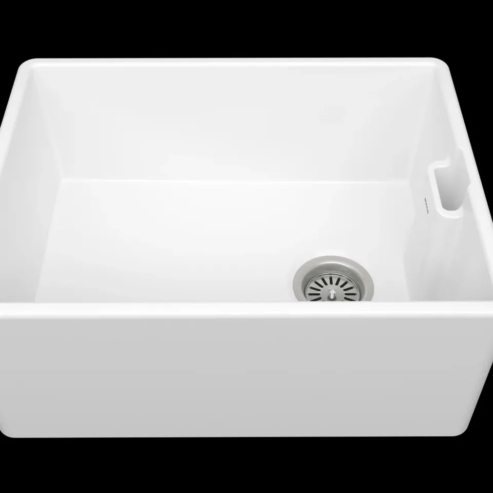 BELFAST T90 1.0 BOWL FIRECLAY CERAMIC KITCHEN SINK - ⌀90MM WASTE