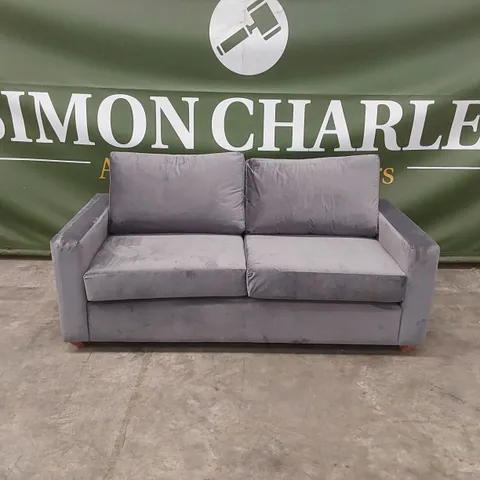 QUALITY DESIGNER 3 SEATER VELVET SOFA 