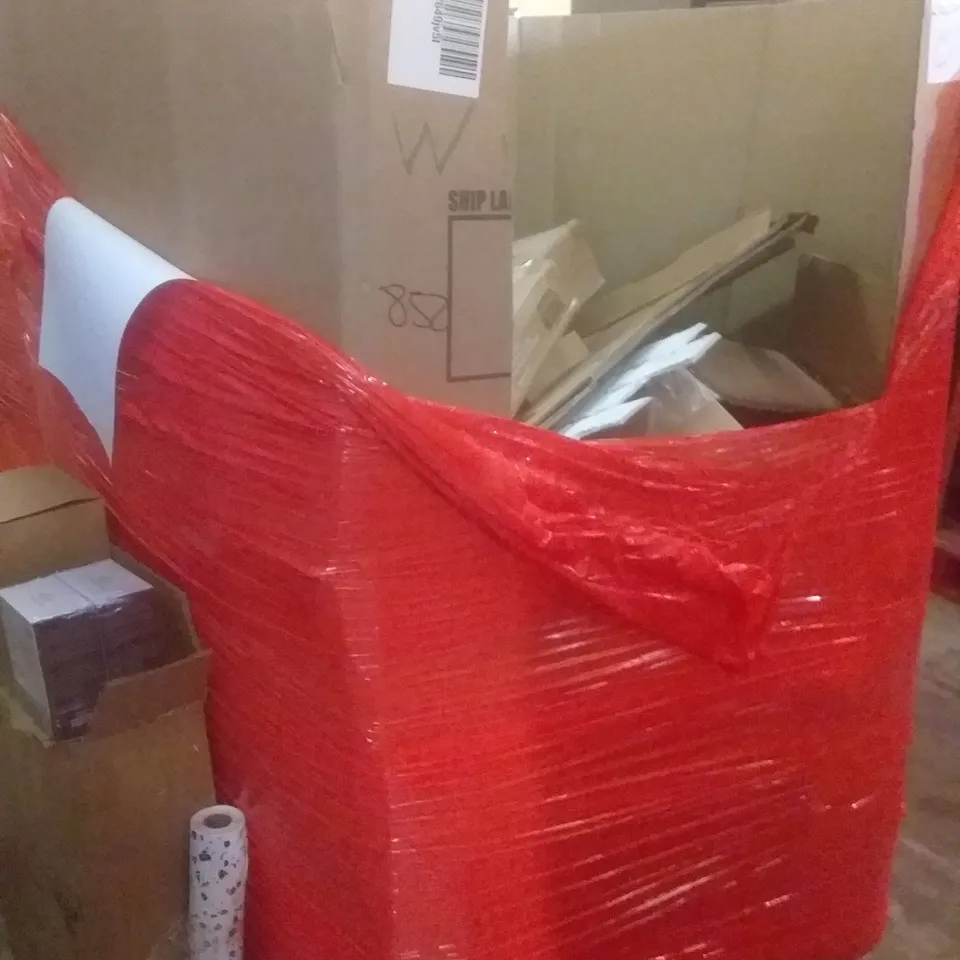 PALLET OF ASSORTED ITEMS INCLUDING LED FILAMENT BULB, JUNIOR BASKETBALL SYSTEM, BED TENT