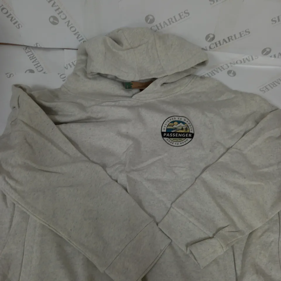 PASSENGER RECYCLED COTTON HOODIE SIZE XL