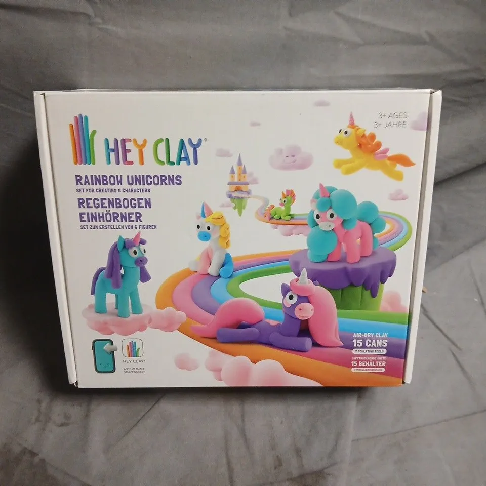 SEALED HEY CLAY RAINBOW UNICORNS