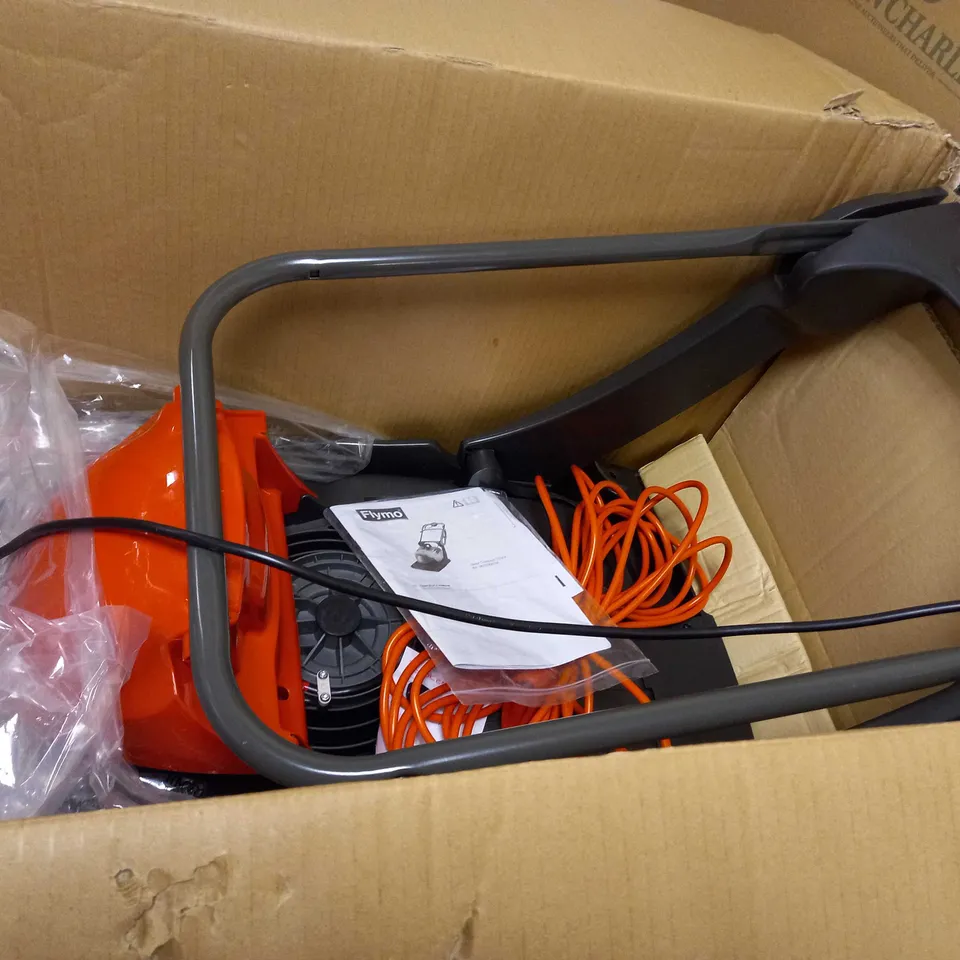 FLYMO GLIDER COMPACT 330AX ELECTRIC HOVER COLLECT LAWNMOWER - INCOMPLETE