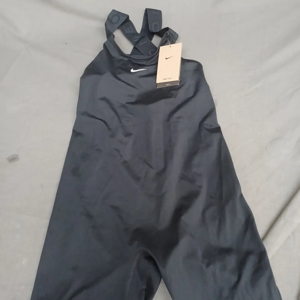 NIKE WOMENS DRI-FIT PRO UNITARD IN BLACK SIZE S