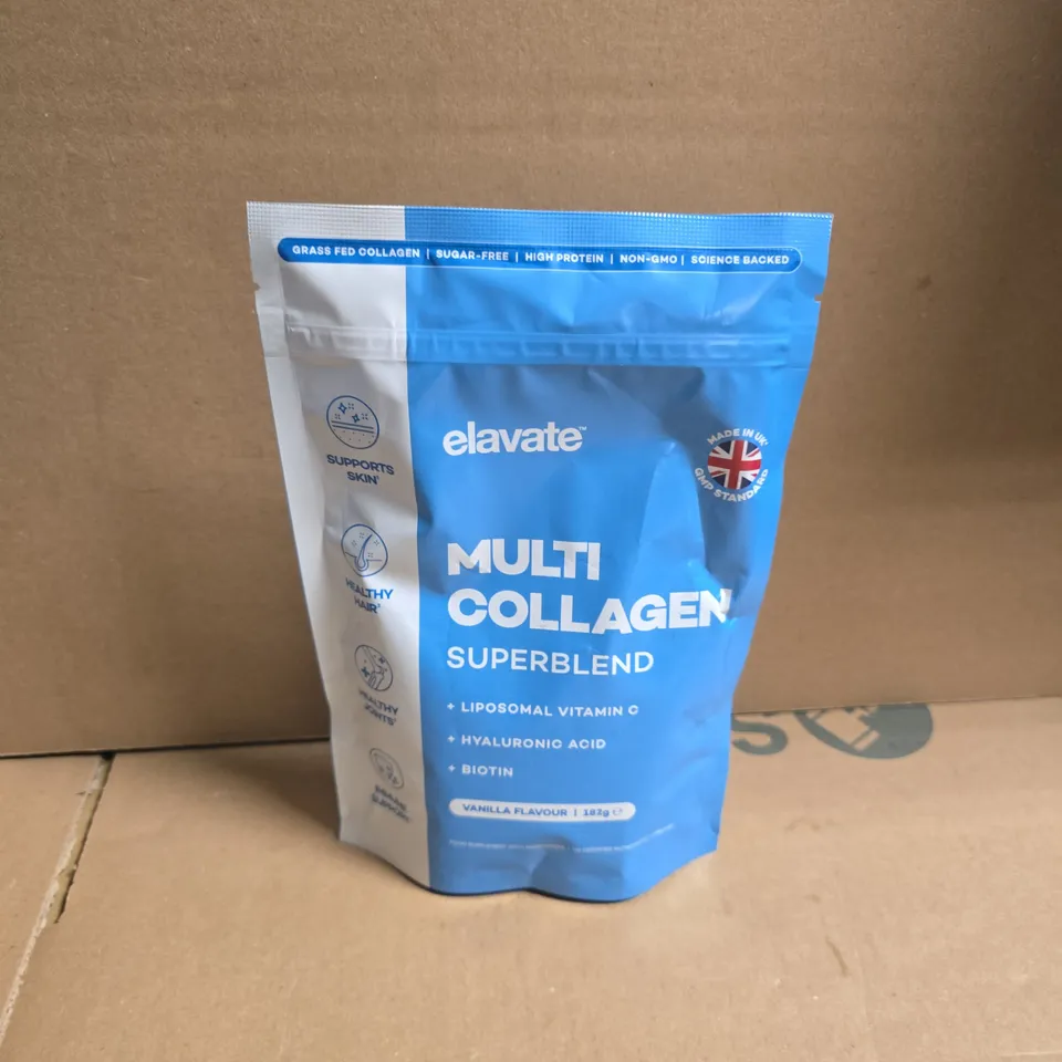 ELAVATE MULTI COLLAGEN SUPERBLEND VANILLA FLAVOUR (180G)