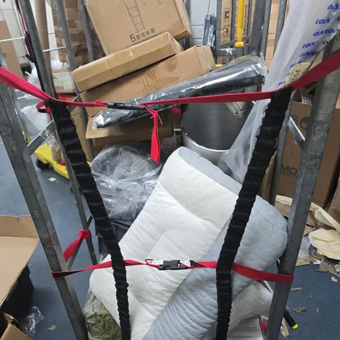 CAGE OF APPROXIMATELY 15 ASSORTED ITEMS TO INCLUDE: GIFT WRAP