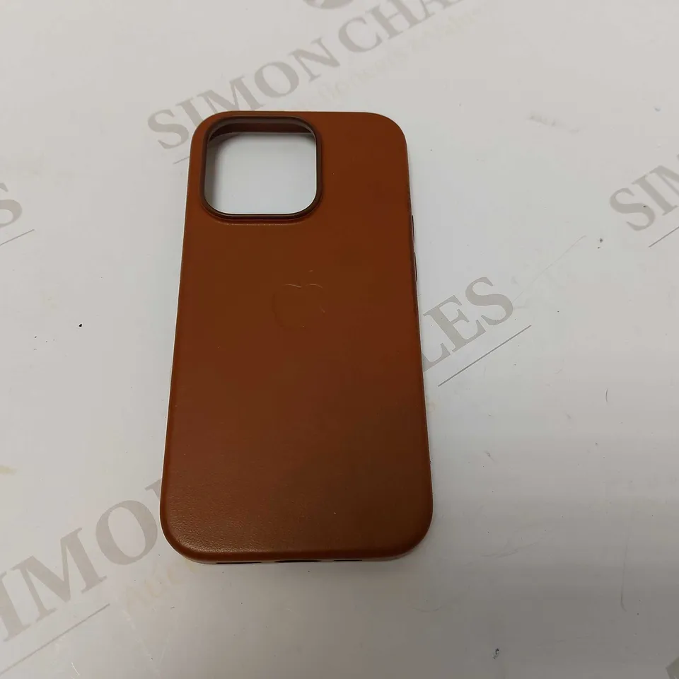 APPLE IPHONE 14 PRO LEATHER CASE WITH MAGSAFE - UMBER