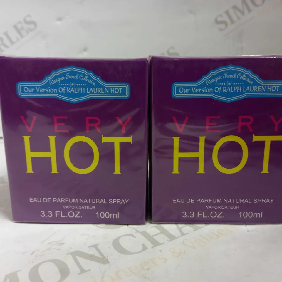 LOT OF 12 DFC VERY HOT EDP 100ML