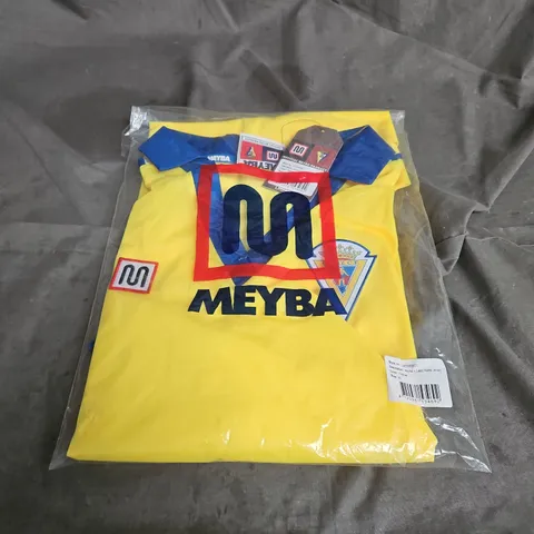 MEYBA X CADIZ RETRO HOME JERSEY IN YELLOW SIZE XL