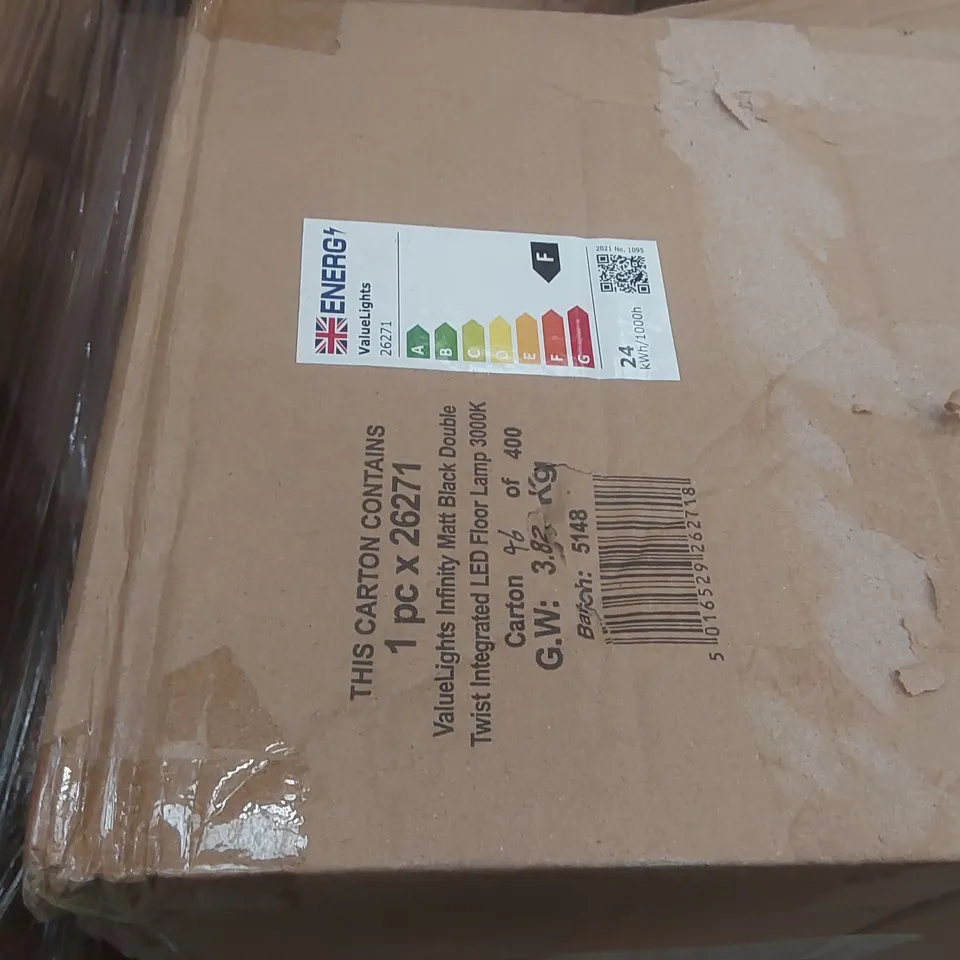 PALLET CONTAINING A LARGE QUANTITY OF ASSORTED LIGHTING PRODUCTS