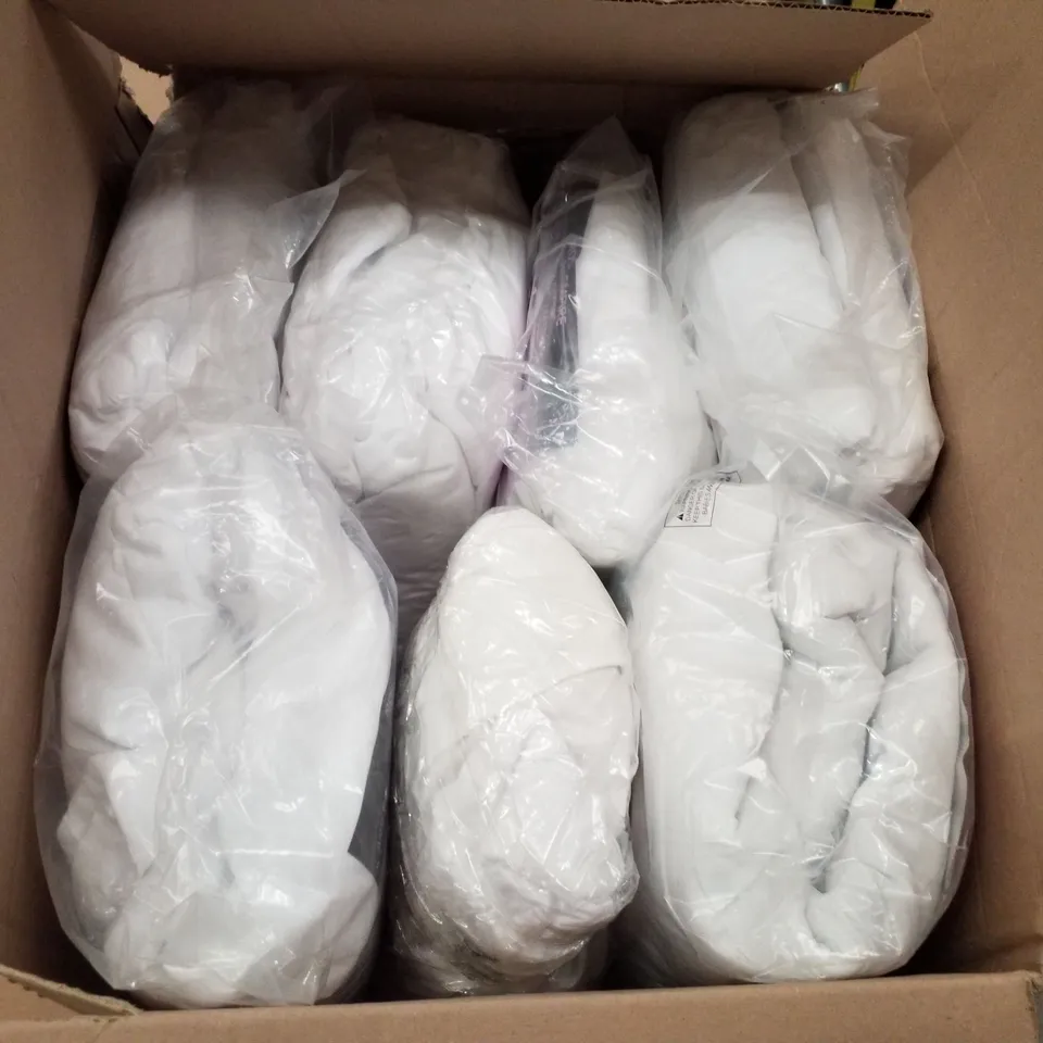  BOX CONTAINING 7 QUILTED MATTRESS PROTECTORS