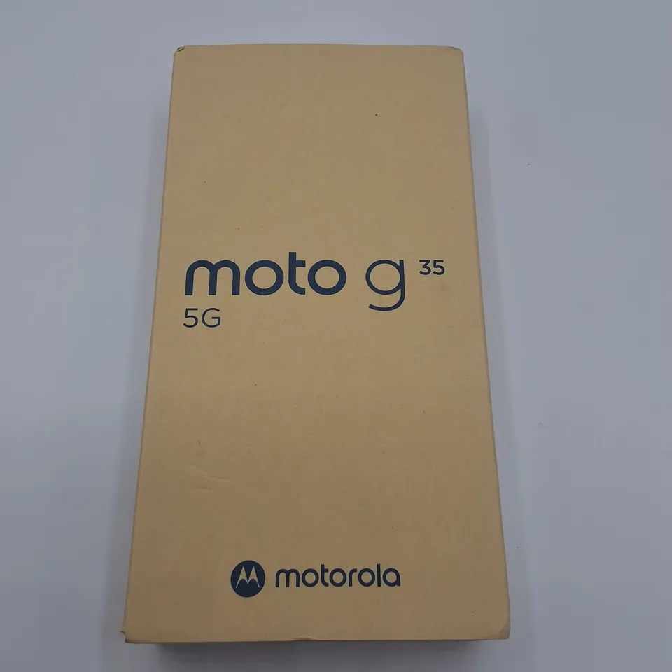 BOXED MOTOROLA G35 5G 4+128GB IN MIDNIGHT BLACK - MC432
