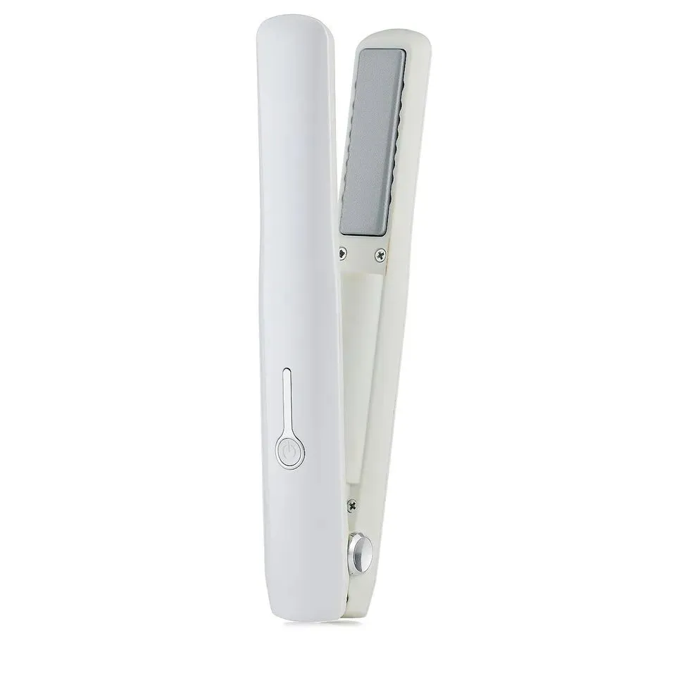SIMPLY BEAUTY CORDLESS COMPACT STRAIGHTENER IN WHITE