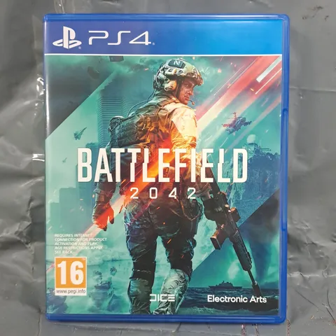 PLAYSTATION 4 BATTLEFIELD 2042 VIDEO GAME
