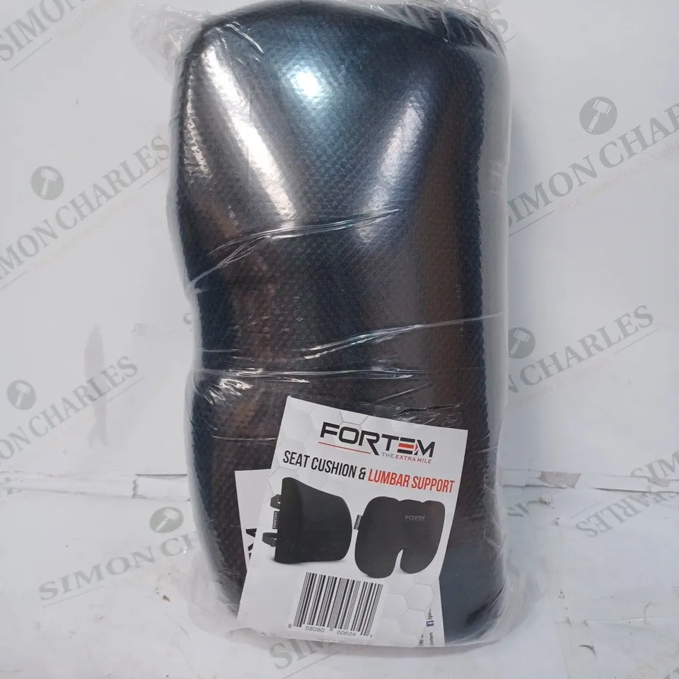 FORTEM SEAT CUSHION & LUMBAR SUPPORT 