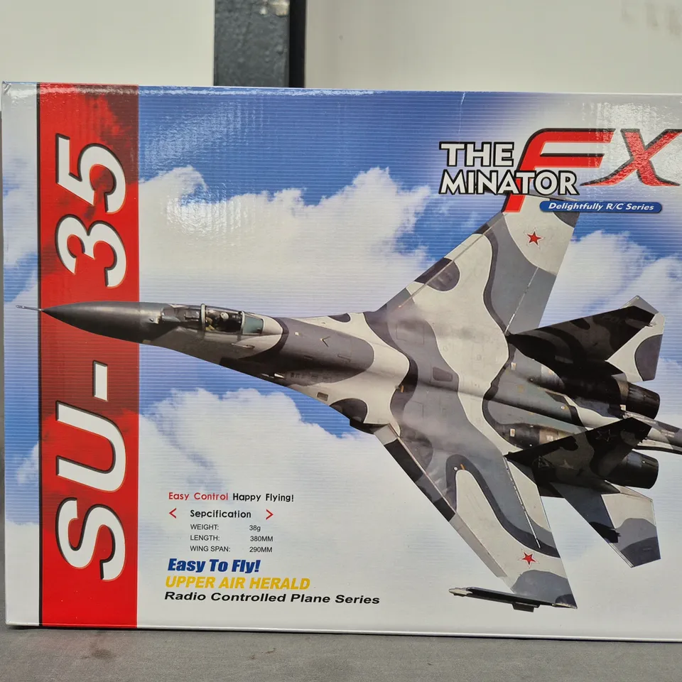 BOXED RADIO CONTROLLED PLANE - SU-35