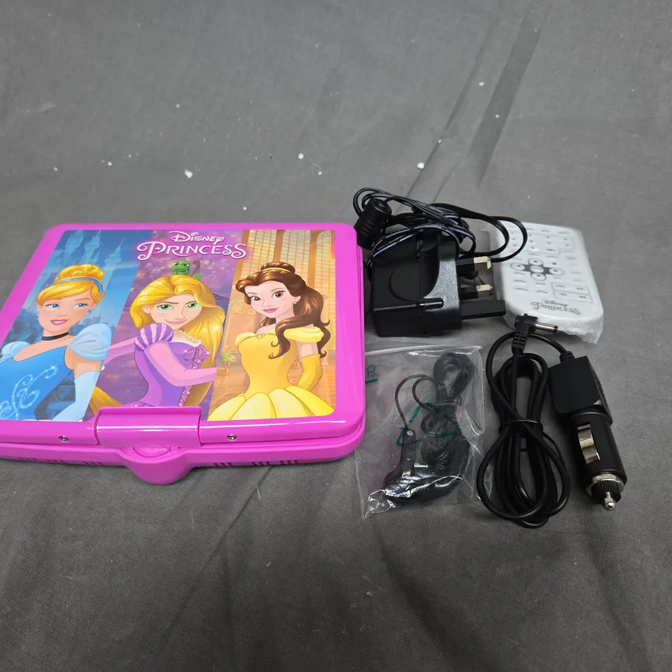 BOXED LEXIBOOK DISNEY PRINCESS PORTABLE DVD PLAYER RRP £79.99