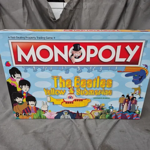 BOXED MONOPOLY THE BEATLES YELLOW SUBMARINE