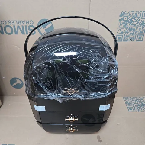 COSMETIC MAKEUP ORGANIZER BOX IN BLACK 