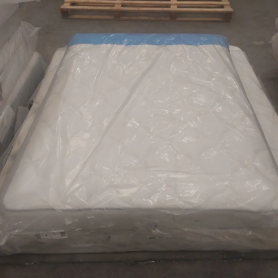 QUALITY BAGGED DOUBLE 135cm AIRSPRUNG LUXURY QUILTED MEDIUM MATTRESS RRP £229