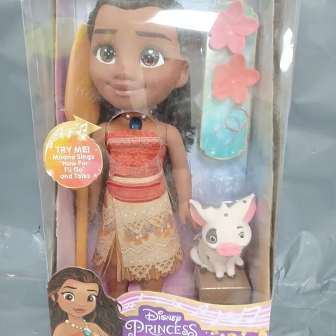 DISNEY PRINCESS MY SINGING FRIEND MOANA & PUA DOLL