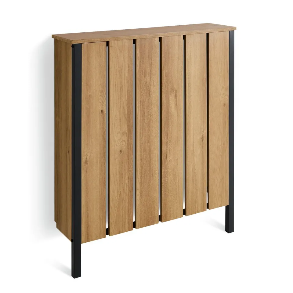 BOXED LOFT LIVING MINI RADIATOR COVER - OAK