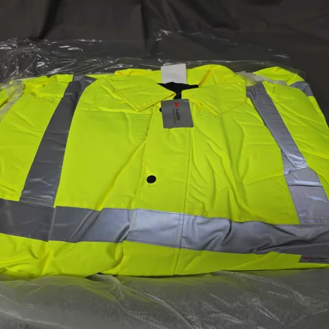 SCOTCHLITE REFLECTIVE HI-VIS JACKET - 4XL