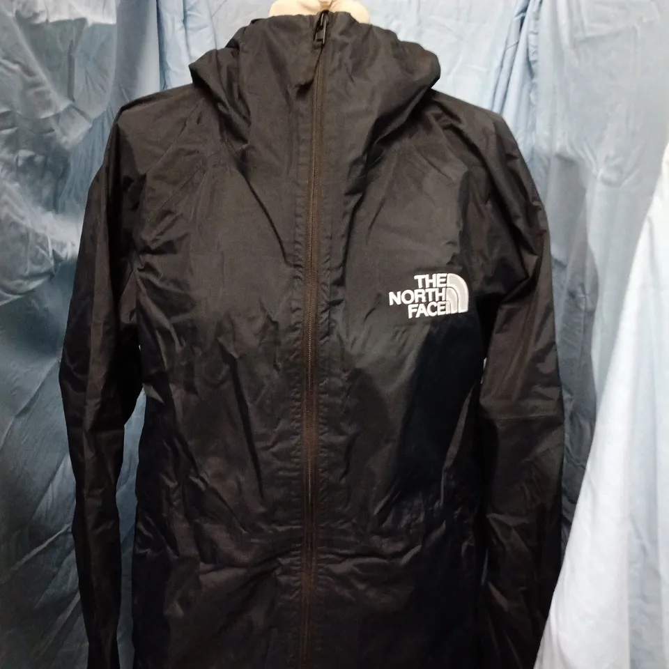 THE NORTH FACE MEN'S BLACK LIGHTWEIGHT WINDBREAKER JACKET – SIZE SMALL
