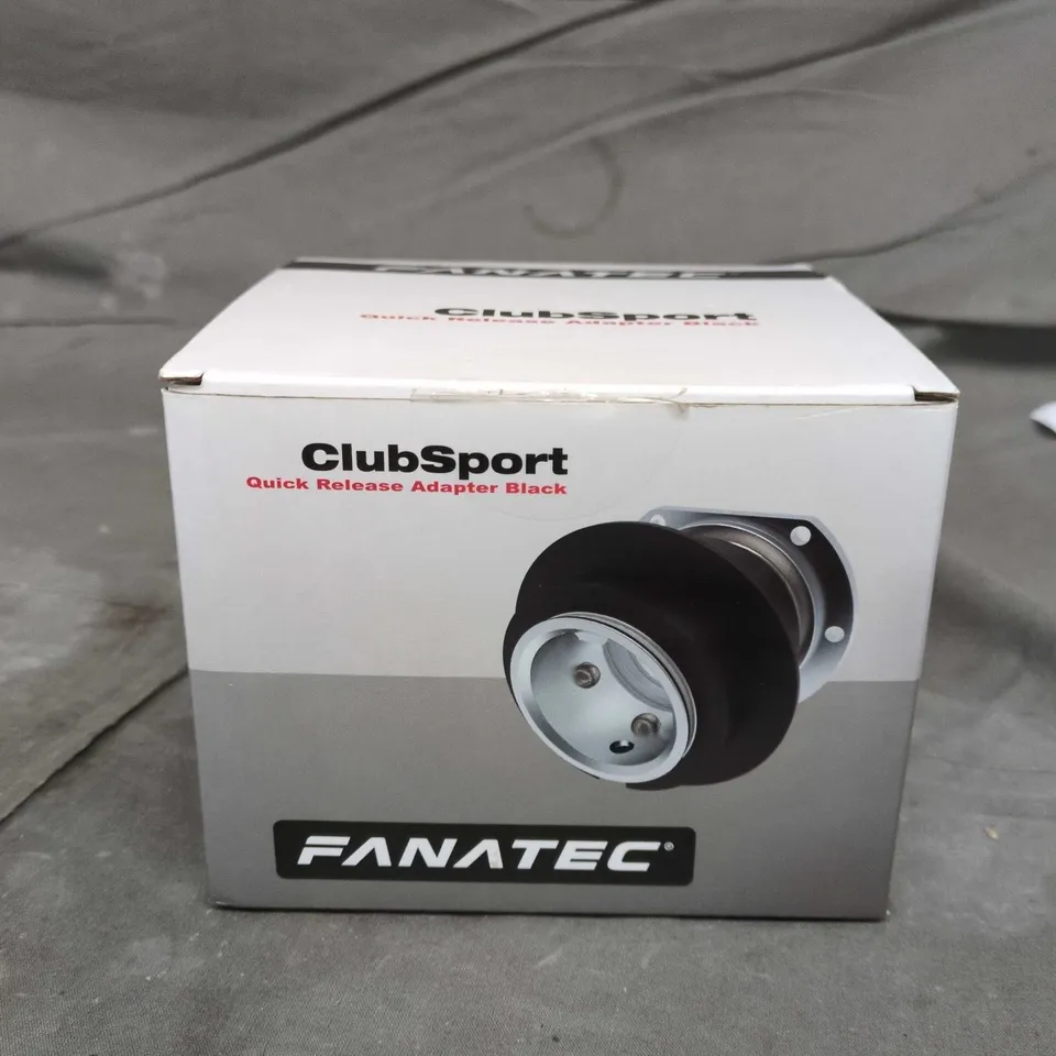 Fanatec ClubSport Quick Release Adapter Black